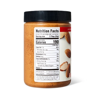 Stir Creamy Almond Butter 28oz - Good & Gather™ 2 Stir Creamy Almond Butter 28oz - Good & Gather™ - Image 2