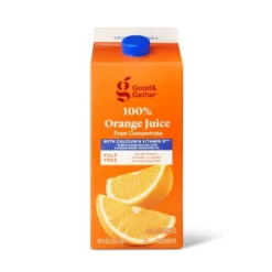 Pulp Free 100% Orange Juice From Concentrate W/ Calcium & Vitamin D - 64 Fl Oz - Good & Gather™ -Good And Gather Store GUEST 92aa81cf cd49 42d9 810f 4a56bb7a330d