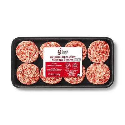 Original Breakfast Sausage Patties - 12oz - Good & Gather™ 3 Original Breakfast Sausage Patties - 12oz - Good & Gather™ - Image 3