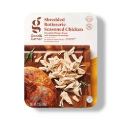 Shredded Rotisserie Seasoned Chicken - 12oz - Good & Gather™ 9 Shredded Rotisserie Seasoned Chicken - 12oz - Good & Gather™ -Good And Gather Store GUEST 986a522f 5a15 4100 9280 ecde5a3d53b5