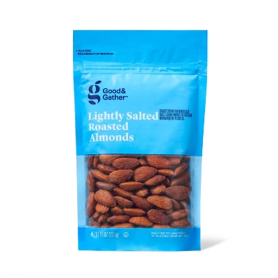 Lightly Salted Roasted Almonds - 11oz - Good & Gather™ 3 Lightly Salted Roasted Almonds - 11oz - Good & Gather™ - Image 3