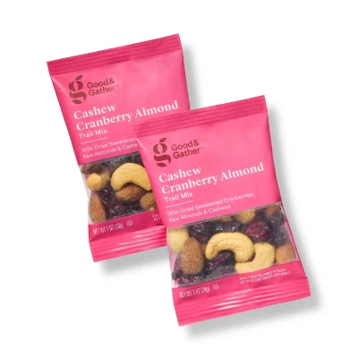 Cashew Cranberry Almond Trail Mix - 10oz/10ct - Good & Gather™ 2 Cashew Cranberry Almond Trail Mix - 10oz/10ct - Good & Gather™ - Image 2