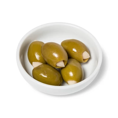 Garlic Stuffed Queen Olives - 7oz - Good & Gather™ 2 Garlic Stuffed Queen Olives - 7oz - Good & Gather™ - Image 2