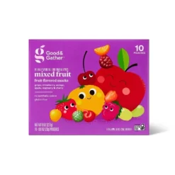 Mixed Fruit Fruit-Flavored Snacks - 8oz/10ct - Good & Gather™ -Good And Gather Store GUEST a3ceae05 87df 44e1 8060 ae4b2c7353a8