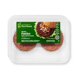 Plant-Based Burger Patties - 8oz - Good & Gather™ -Good And Gather Store GUEST a40a7b5e b67f 48df b9ca f4533fb68d58