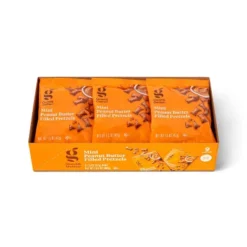 Mini Peanut Butter Filled Pretzels Multipack - 9ct - Good & Gather™ 9 Mini Peanut Butter Filled Pretzels Multipack - 9ct - Good & Gather™ -Good And Gather Store GUEST a537ecf5 8f28 4dfb a187 e21d0b213652