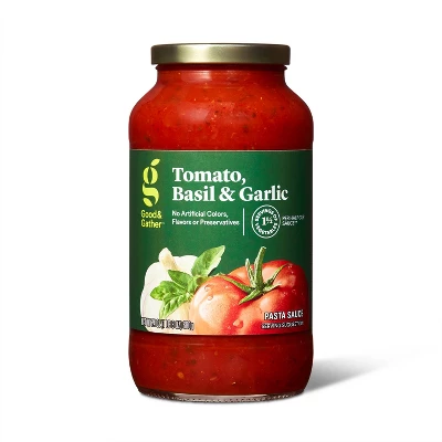 Tomato, Basil & Garlic Pasta Sauce - 24oz - Good & Gather™ 4 Tomato, Basil & Garlic Pasta Sauce - 24oz - Good & Gather™ - Image 4