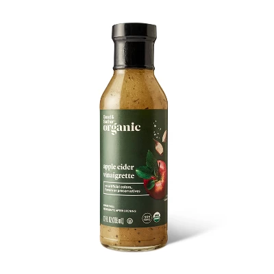 Organic Apple Cider Vinaigrette - 12fl Oz - Good & Gather™ 3 Organic Apple Cider Vinaigrette - 12fl Oz - Good & Gather™ - Image 3