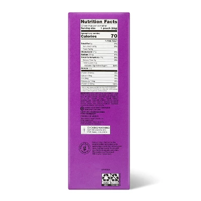 Mixed Fruit Flavored Snacks 40oz/50ct - Good & Gather™ 1 Mixed Fruit Flavored Snacks 40oz/50ct - Good & Gather™