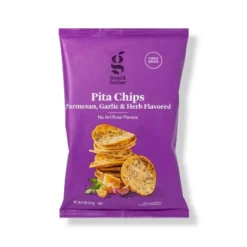 Parmesan, Garlic & Herb Pita Chips - 8oz - Good & Gather™ 5 Parmesan, Garlic & Herb Pita Chips - 8oz - Good & Gather™ -Good And Gather Store GUEST b7096a0a 6733 434d 959b 60cde2c52ff7