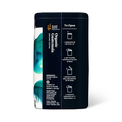 Signature Organic Guatemalan Light Roast Ground Coffee - 12oz - Good & Gather™ 2 Signature Organic Guatemalan Light Roast Ground Coffee - 12oz - Good & Gather™ - Image 2