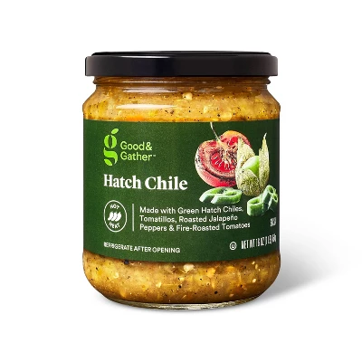 Hot Hatch Chile Salsa - 16oz - Good & Gather™ 2 Hot Hatch Chile Salsa - 16oz - Good & Gather™ - Image 2