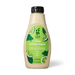 Lime Crema Sauce - 8.1 Fl Oz - Good & Gather™ 5 Lime Crema Sauce - 8.1 Fl Oz - Good & Gather™ -Good And Gather Store GUEST bc22b8d0 472c 41c6 a2f5 7131c657a970
