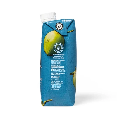 Organic Original Coconut Water - 500ml Carton - Good & Gather™ 3 Organic Original Coconut Water - 500ml Carton - Good & Gather™ - Image 3