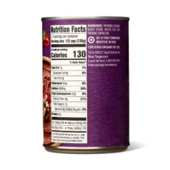 Organic Refried Black Beans 16oz - Good & Gather™