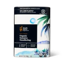 Signature Coffee Organic Sumatra Mandheling Medium Roast Ground Coffee - 12oz - Good & Gather™ -Good And Gather Store GUEST c2043fcf 3a8f 439f 9bd3 8dc39a2d2924