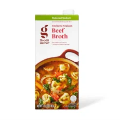 Reduced Sodium Beef Broth - 32oz - Good & Gather™ 5 Reduced Sodium Beef Broth - 32oz - Good & Gather™ -Good And Gather Store GUEST c24caf1b edb6 4a52 9368 e0871ef111eb