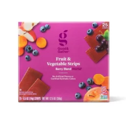 Berry Blend Fruit And Veggie Strips - 12.5oz/25ct - Good & Gather™ 5 Berry Blend Fruit And Veggie Strips - 12.5oz/25ct - Good & Gather™ -Good And Gather Store GUEST cb3eeb8d e2a2 4b5c 95b4 e250ef0e7b8e