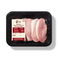Boneless Thin Cut Pork Chop - Price Per Lb - Good & Gather™ -Good And Gather Store GUEST cba96c94 d561 4b1a 8fb2 8da6ff3a0716