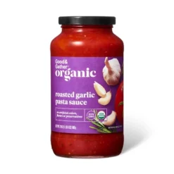 Organic Roasted Garlic Pasta Sauce 24oz - Good & Gather™ -Good And Gather Store GUEST cbd53349 03ed 49c2 b38e 883dc56b79cb