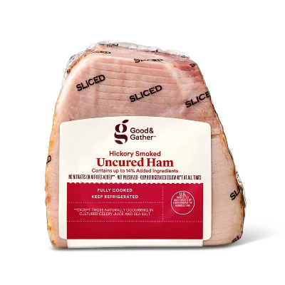 Hickory Smoked Uncured Boneless Sliced Quarter Ham - Price Per Lb - Good & Gather™ 3 Hickory Smoked Uncured Boneless Sliced Quarter Ham - Price Per Lb - Good & Gather™ - Image 3