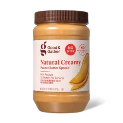 Natural No Stir Creamy Peanut Butter - 40oz - Good & Gather™ -Good And Gather Store GUEST d672627f 26a0 4264 b8e7 533216b0f7c3