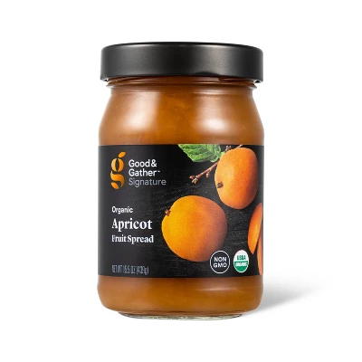 Signature Organic Apricot Fruit Spread - 15.5oz - Good & Gather™ 3 Signature Organic Apricot Fruit Spread - 15.5oz - Good & Gather™ - Image 3