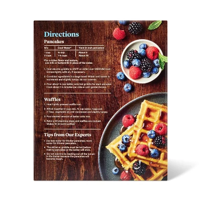 Protein Buttermilk Pancake & Waffle Mix- 16oz- Good & Gather™ 3 Protein Buttermilk Pancake & Waffle Mix- 16oz- Good & Gather™ - Image 3