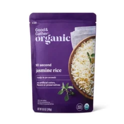 90 Second Organic Jasmine Rice Microwavable Pouch - 8.8oz - Good & Gather™ -Good And Gather Store GUEST db4ac871 92b4 4092 8d69 89d798bf1a6f