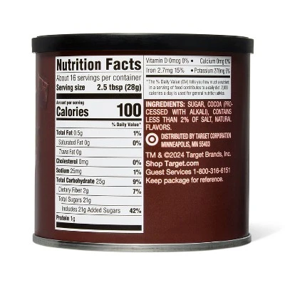 Double Chocolate Flavored Hot Cocoa Mix - 16oz - Good & Gather™ 1 Double Chocolate Flavored Hot Cocoa Mix - 16oz - Good & Gather™