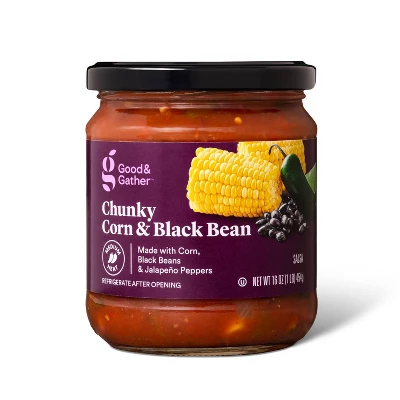 Medium Corn & Black Bean Salsa 16oz - Good & Gather™ 2 Medium Corn & Black Bean Salsa 16oz - Good & Gather™ - Image 2