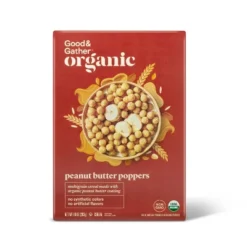 Organic Peanut Butter Poppers 10oz - Good & Gather™ -Good And Gather Store GUEST e4164bbf 3a0a 48eb 8532 1b774a67c3cc
