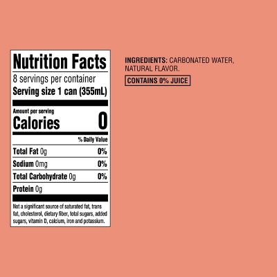 Strawberry Mango Sparkling Water - 8pk/12 Fl Oz Cans - Good & Gather™ 4 Strawberry Mango Sparkling Water - 8pk/12 Fl Oz Cans - Good & Gather™ - Image 4