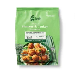 USDA All Natural Homestyle Turkey Meatballs - Frozen - 20oz - Good & Gather™ 9 USDA All Natural Homestyle Turkey Meatballs - Frozen - 20oz - Good & Gather™ -Good And Gather Store GUEST e6bbaf1b 4da8 4a8f b71d f1888384ebee