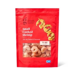 Small Tail Off Peeled & Deveined Cooked Shrimp - Frozen - 71-90ct/16oz - Good & Gather™ -Good And Gather Store GUEST e8206432 52df 4069 9d84 f0704ec26c12