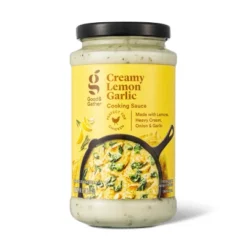 Creamy Lemon & Garlic Cooking Sauce - 14.5oz - Good & Gather™ -Good And Gather Store GUEST ea31f309 c3aa 4920 8349 57635ca5a226