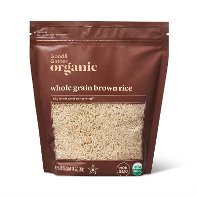 Organic Whole Grain Brown Rice - 30oz - Good & Gather™ 3 Organic Whole Grain Brown Rice - 30oz - Good & Gather™ - Image 3