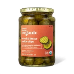 Organic Bread & Butter Pickle Chips - 24 Fl Oz - Good & Gather™ -Good And Gather Store GUEST ee913105 63be 4f45 a8b2 bf2084ef0b3c