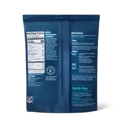 21/25 Raw, Peeled And Deveined, Tail-Off Shrimp - Frozen - 16oz - Good & Gather™ 1 21/25 Raw, Peeled And Deveined, Tail-Off Shrimp - Frozen - 16oz - Good & Gather™