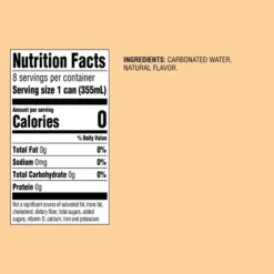 Ginger Peach Sparkling Water - 8pk/12 Fl Oz Cans - Good & Gather™ -Good And Gather Store GUEST f8984bb9 794f 463d 8e68 d450fe0eb760