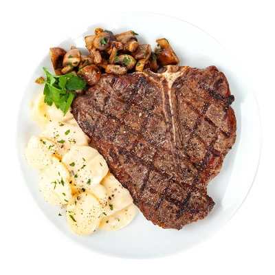 USDA Choice Angus Beef T-Bone Steak - Price Per Lb - Good & Gather™ 4 USDA Choice Angus Beef T-Bone Steak - Price Per Lb - Good & Gather™ - Image 4