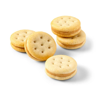 Organic Mini Peanut Butter Sandwich Crackers - 8oz/8ct - Good & Gather™ 3 Organic Mini Peanut Butter Sandwich Crackers - 8oz/8ct - Good & Gather™ - Image 3