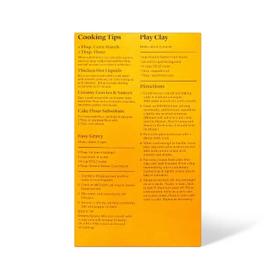 Corn Starch - 16oz - Good & Gather™ 2 Corn Starch - 16oz - Good & Gather™ - Image 2