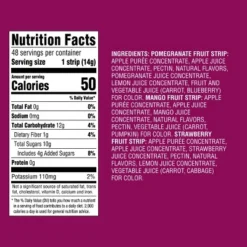 Pomegranate, Mango And Strawberry Fruit Strips Variety Pack - 24oz/48ct - Good & Gather™ -Good And Gather Store GUEST fe53bfa2 a3e3 47a5 93a6 18207b7b4123