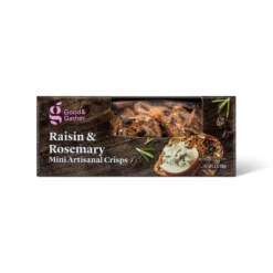 Raisin And Rosemary Mini Artisanal Crisps - 5.3oz - Good & Gather™ 5 Raisin And Rosemary Mini Artisanal Crisps - 5.3oz - Good & Gather™ -Good And Gather Store GUEST fea1e8a0 b47a 4431 a113 be0db0eb3f8f