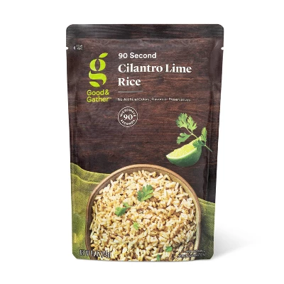 90 Second Cilantro Lime Rice - 8.8oz - Good & Gather™ 3 90 Second Cilantro Lime Rice - 8.8oz - Good & Gather™ - Image 3