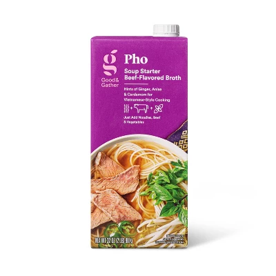 Pho Soup Starter Beef Broth - 32oz - Good & Gather™ 3 Pho Soup Starter Beef Broth - 32oz - Good & Gather™ - Image 3